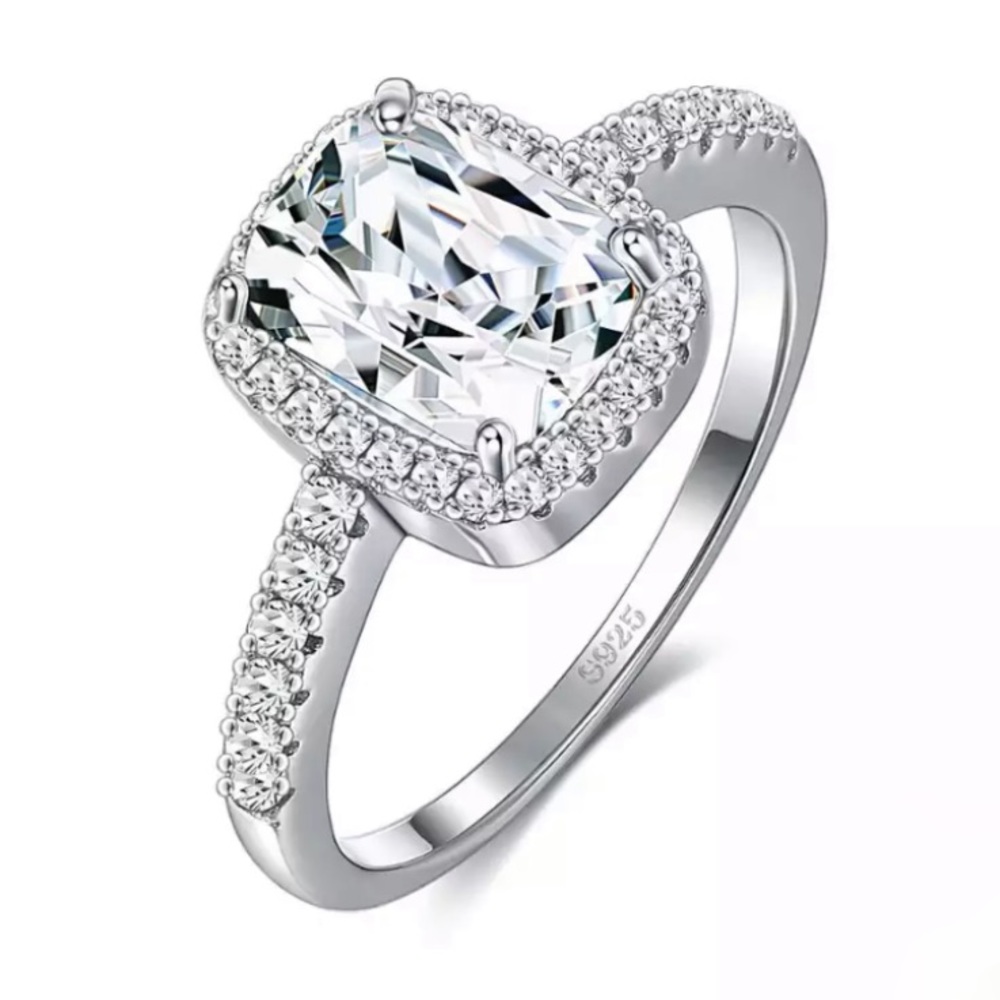 925 Sterling CZ Ring